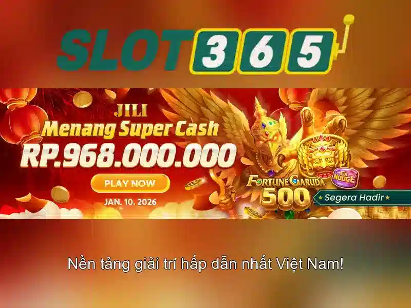 Trải nghiệm Slot365 vn